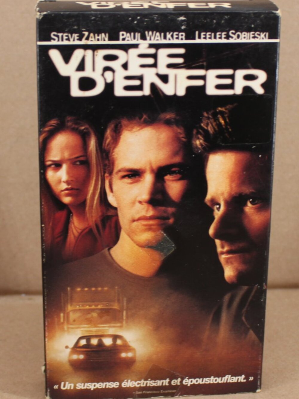 Virée D'enfer/ Joy Ride (VHS)(French) Tested
